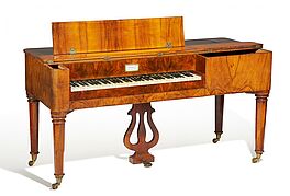 Biedermeier Tafelklavier, 56640-70, Van Ham Kunstauktionen