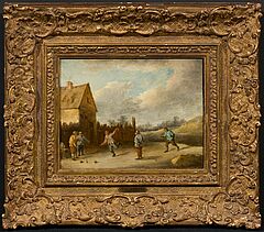 David dJ Teniers - Bauern beim Kegelspiel, 80420-1, Van Ham Kunstauktionen