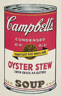 Andy Warhol - Campbells Soup II Oyster Stew, 80372-1, Van Ham Kunstauktionen