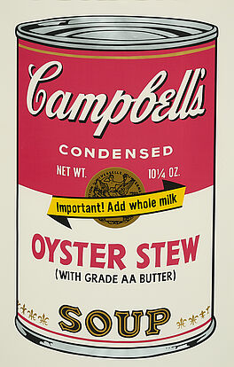 Andy Warhol - Campbells Soup II Oyster Stew, 80372-1, Van Ham Kunstauktionen