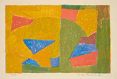 Serge Poliakoff - Komposition in Gelb Gruen Blau und Rot, 77975-18, Van Ham Kunstauktionen