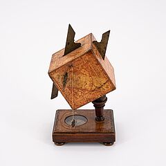 David Beringer - Wuerfelsonnenuhr mit Kompass, 77350-6, Van Ham Kunstauktionen