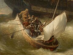 Andreas Achenbach - Das Lotsenboot, 79365-4, Van Ham Kunstauktionen