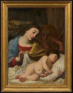 Charles Mellin - Heilige Familie mit dem schlafenden Christusknaben, 77740-1, Van Ham Kunstauktionen