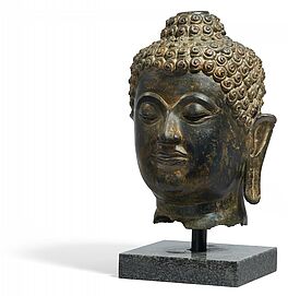 Grosser Buddhakopf, 65338-1, Van Ham Kunstauktionen