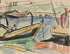 Ernst Ludwig Kirchner - An der Elbe, 79604-1, Van Ham Kunstauktionen