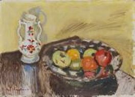 Ivo Hauptmann - Stillleben mit Fruechten und Vase, 53099-4, Van Ham Kunstauktionen