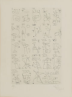 Joan Miro - Aus La Bague dAurore, 70450-32, Van Ham Kunstauktionen