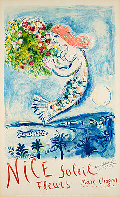 Marc Chagall - Die Engelsbucht Nice soleil fleurs, 79392-19, Van Ham Kunstauktionen