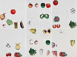 Jim Dine - Vegetables, 68049-15, Van Ham Kunstauktionen