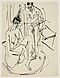 Ernst Ludwig Kirchner - Stehender und sitzender Akt im Tub, 73022-4, Van Ham Kunstauktionen
