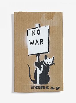 NOT BANKSY and NOT BY BANKSY Stot21STCplanB - No war, 60746-4, Van Ham Kunstauktionen