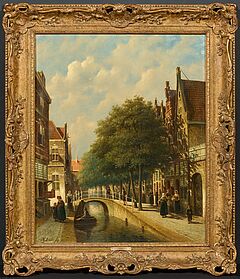 Petrus Gerardus Vertin - Gracht in Delft, 80489-4, Van Ham Kunstauktionen