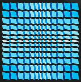 Yvaral Jean-Pierre Vasarely - Relief Cristallin B, 76574-48, Van Ham Kunstauktionen