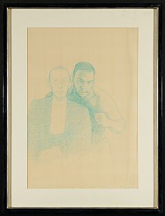 Gottfried Helnwein - Sergej Rachmaninow und Mike Tyson, 75073-1, Van Ham Kunstauktionen