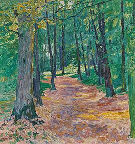 Joseph Kohlschein dJ - Sonniger Waldweg, 75689-7, Van Ham Kunstauktionen