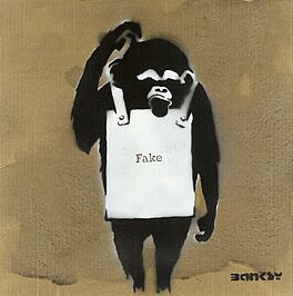 NOT BANKSY and NOT BY BANKSY Stot21STCplanB - Fake, 66998-7, Van Ham Kunstauktionen