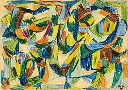 Asger Jorn - Ohne Titel Fabeldyr, 76337-1, Van Ham Kunstauktionen