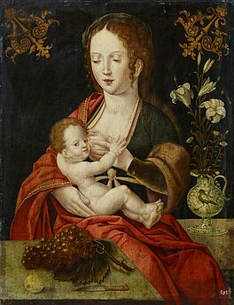 Meister mit dem Papagei - Die Madonna mit den Trauben, 65097-1, Van Ham Kunstauktionen