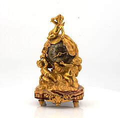 Frankreich - Miniaturpendule mit spielenden Amoretten Style Louis XVI, 66731-1, Van Ham Kunstauktionen