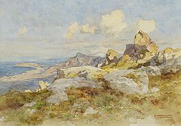 Edward Harrison Compton - Suedliche Kuestenlandschaft, 58465-4, Van Ham Kunstauktionen