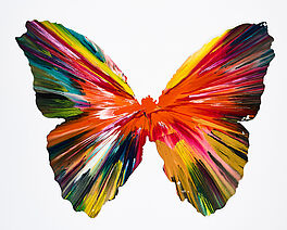 Damien Hirst - Butterfly Spin Painting, 78057-1, Van Ham Kunstauktionen