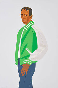 Alex Katz - Green jacket, 69264-12, Van Ham Kunstauktionen