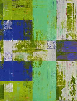 Ueli Michel - Blue gray and green Number 244, 57456-2, Van Ham Kunstauktionen