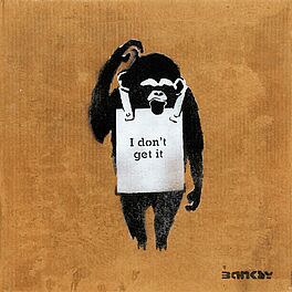 NOT BANKSY and NOT BY BANKSY Stot21STCplanB - I dont get it, 58346-1, Van Ham Kunstauktionen