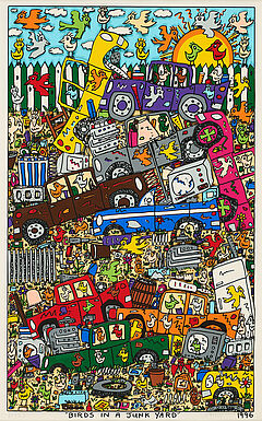 James Rizzi - Birds in a Junkyard, 79467-10, Van Ham Kunstauktionen