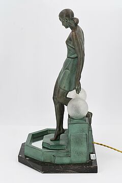 Werkstatt Le Verrier - Figurenlampe Nausicaa, 73117-9, Van Ham Kunstauktionen