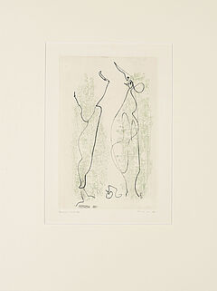 Max Ernst - Aus Jacques Prevert Les chiens ont soif, 73350-44, Van Ham Kunstauktionen