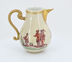 Meissen - Zwei Tassen mit Untertassen mit floralem Dekor, 73258-13, Van Ham Kunstauktionen