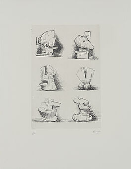 Henry Moore - Six Sculptures, 65546-57, Van Ham Kunstauktionen