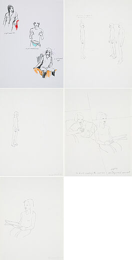 Douglas Kolk - Konvolut von 3 Zeichnungen, 77719-13, Van Ham Kunstauktionen