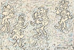 Jean Dubuffet - Quatre Personnages, 77562-1, Van Ham Kunstauktionen