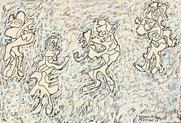 Jean Dubuffet - Quatre Personnages, 77562-1, Van Ham Kunstauktionen