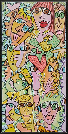 James Rizzi - Lets All Get Together amp Friends, 79590-1, Van Ham Kunstauktionen