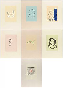 Thomas Schuette - Prints for Robert Walser and Donald Young, 68003-734, Van Ham Kunstauktionen