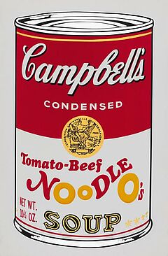 Andy Warhol - Tomato-Beef Noodles Campbells Soup, 54911-1, Van Ham Kunstauktionen