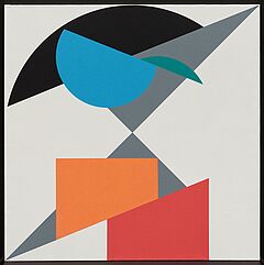 Jan Kubicek - Kreise Quadrate und Dreiecke mit Dislokationen, 79227-2, Van Ham Kunstauktionen