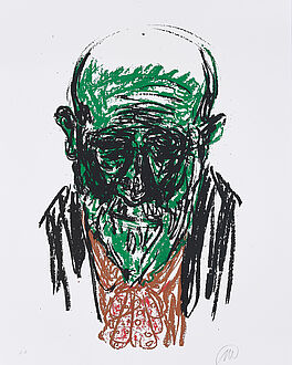 Markus Luepertz - Selbstportraet, 73330-14, Van Ham Kunstauktionen