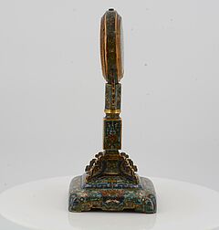 Altarschmuck in Form einer drehbaren Trommel, 66879-1, Van Ham Kunstauktionen