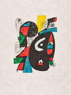 Joan Miro - La Melodie Acide, 75205-3, Van Ham Kunstauktionen