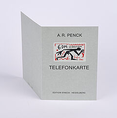 AR Penck - Telefonkarte, 75280-136, Van Ham Kunstauktionen