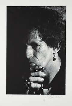 Gottfried Helnwein - Keith Richards 1990, 80335-2, Van Ham Kunstauktionen