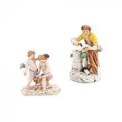 Meissen - Figur eines Kesselflickers, 79883-4, Van Ham Kunstauktionen