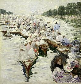 Friedrich Stahl - Regatta in Henley, 46310-1, Van Ham Kunstauktionen