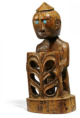 Seltene und bedeutende Korwar-Ahnenfigur, 66500-268, Van Ham Kunstauktionen