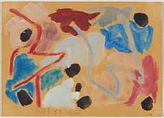 Gabriele Muenter - Farbige abstrakte Komposition, 70192-4, Van Ham Kunstauktionen